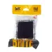 BRITE Розетка 1-местная с заземлением с защитными шторками и крышкой 16А IP44 РСбш10-3-44-БрЧ черный