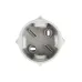 Коробка расп. КМ41237 о/п D=75х40мм IP44 4 вв. серая IEK