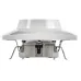 KVARTA Розетка 2-местная с заземлением с защитными шторками 16А кер. РСш12-3-КБ белый