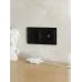 BRITE Рамка 2-местная IP44 РУ-2-БрЧ-44 черный