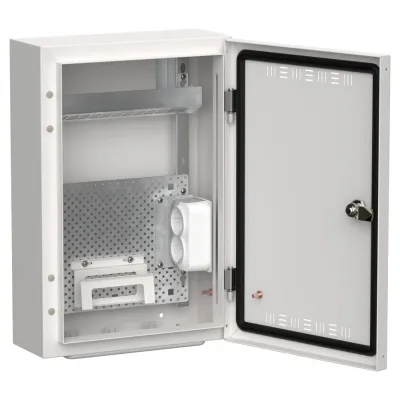 TITAN 5 Корпус мультимедиа ЩРн-24 (1х24) 460х310х140мм IP30 белый