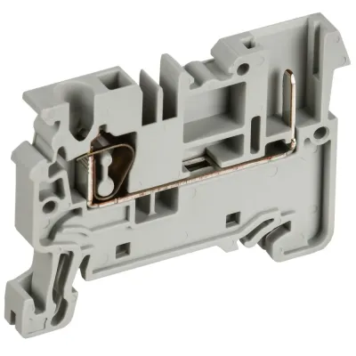 ARMAFIX Клемма пружинная CX2.5-1B 2,5мм2 разъемная (1 зажим 1 разъем) серая