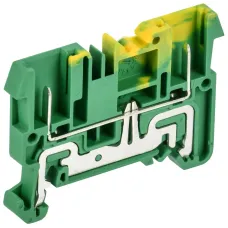 ARMAFIX Клемма пружинная CX2,5-2B PE разъемная 2,5мм2 (2 разъема) заземляющая