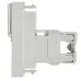 PRIMER РКИ-10-00-П-6 Розетка компьютерная RJ45 UTP кат.6 (1 модуль) белая