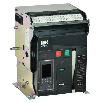 ARMAT AR-A2S TD16 3P F HR Выключатель автоматический воздушный 85кА расцепитель TD 1600А 3P стационарный с аксессуарами ~220-240В: реле отключения, реле включ
