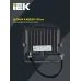 Прожектор СДО 06-20 светодиодный черный IP65 6500 K IEK
