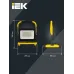 Прожектор LED СДО 06-50П переносной 6500К IP65 черный IEK