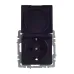 BRITE Розетка 1-местная с заземлением с защитными шторками и крышкой 16А IP44 РСбш10-3-44-БрЧ черный