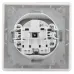 KVARTA Розетка с заземлением с защитными шторками с крышкой 16А IP44 РСбш10-3-КБ-44 белый