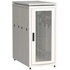 LINEA N Шкаф напольный сетевой 19'' 24U 800х1000мм перфорированная передняя дверь задняя перфорированная серый