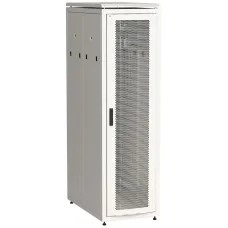ITK Шкаф сетевой 19'' LINEA N 47U 600х1000 мм перфорированные двери серый