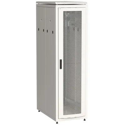 ITK Шкаф сетевой 19'' LINEA N 47U 600х1000 мм перфорированные двери серый