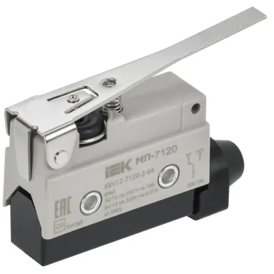 Микропереключатель концевой МП-7120 рычаг IP40