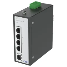 Коммутатор промышленный неуправляемый ISU-430 Ethernet 5 портов 10/100BaseT разъем RJ45 24В AC/12/24/48В DC с резервированием
