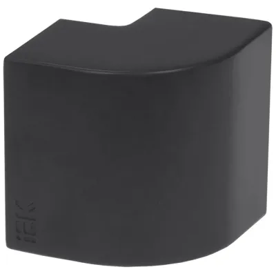 ELECOR Угол внешний КМН 40х25 черный (4шт/компл) IEK