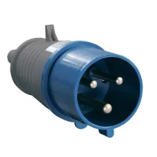 Вилка переносная ССИ-023 2Р+РЕ 32А 200-250В IP44 IEK