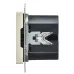 BRITE Розетка USB A+C 45Вт высокоскоростная зарядка РЮ11-2-БрКр бежевый