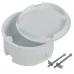 Коробка расп. КМ41024 пол. ст. D=80х40мм мет. лап. IEK