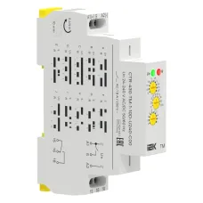 Реле времени многофункциональное TM 1 контакт 24-240В AC/DC