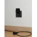BRITE Розетка 1-местная с заземлением с защитными шторками и крышкой 16А IP44 РСбш10-3-44-БрГ графит