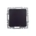 BRITE Розетка 1-местная с заземлением с защитными шторками и крышкой 16А IP44 РСбш10-3-44-БрЧ черный