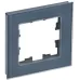BRITE Рамка 1-местная РУ-1-2-Бр стекло маренго матовый BRITE Рамка 1-местная РУ-1-2-Бр стекло маренго матовый