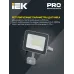 Прожектор СДО 07-30Д светодиодный серый с ДД IP54 IEK