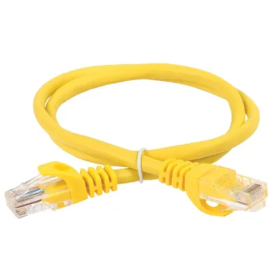 Патч-корд категории 6 UTP PVC 2м желтый