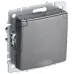 BRITE Розетка 1-местная с заземлением с защитными шторками и крышкой 16А IP44 РСбш10-3-44-БрС сталь BRITE Розетка 1-местная с заземлением с защитными шторками и крышкой 16А IP44 РСбш10-3-44-БрС сталь