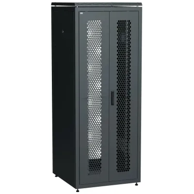 ITK LINEA N 42U 800х800мм распашн. перф. дв. задн. перф. чер