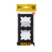 BRITE Рамка 2-местная IP44 РУ-2-БрЧ-44 черный