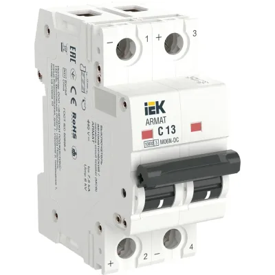 ARMAT Авт. выкл. M06N-DC 2P C 13А IEK