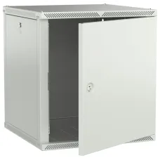 LINEA W Шкаф настенный 12U 600х600мм дверь металл серый 2.0