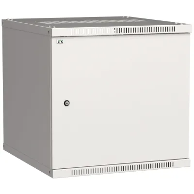 ITK Шкаф LINEA WE 12U 600x600мм дверь металл серый
