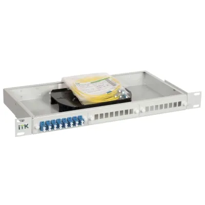 ITK 1U кросс укомплектованный: SC (Simplex) 20шт (OS2)