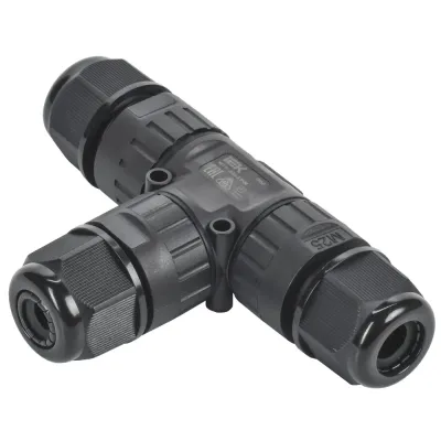 Коннектор кабельный герметичный WTP-306 3 PIN IP68