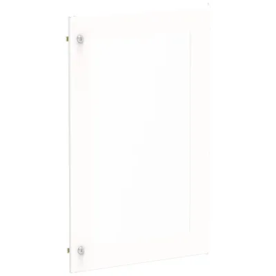 TITAN 5 Дверь прозрачная для ЩРв-120 (2х60) IP31 белая