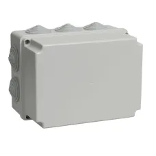 Коробка расп. КМ41245 о/п 190х140х120мм IP44 10вв. серая IEK