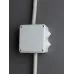 Коробка расп. КМ41233 о/п 100х100х50мм IP44 6 вв. серая IEK