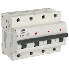 ARMAT Автоматический выключатель M10H 4P B 100A