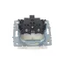 BRITE Розетка 1-местная с заземлением с защитными шторками и крышкой 16А IP44 РСбш10-3-44-БрЖ жемчуг