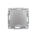 BRITE Розетка 1-местная с заземлением с защитными шторками и крышкой 16А IP44 РСбш10-3-44-БрС сталь