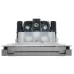 FORTE&PIANO Розетка 1-местная с заземлением с защитными шторками и крышкой винтовое крепление 16А IP44 FP521 сталь