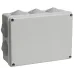 Коробка расп. КМ41243 о/п 190х140х70мм IP44 10 вв. серая IEK Коробка расп. КМ41243 о/п 190х140х70мм IP44 10 вв. серая IEK