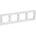 BRITE Рамка 4-местная РУ-4-БрАБ арктический белый BRITE Рамка 4-местная РУ-4-БрАБ арктический белый