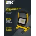 Прожектор LED СДО 06-20П переносной 6500К IP65 черный IEK