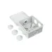 Коробка расп. КМ41255 о/п 100х100х50мм IP44 6 вв. серая IEK