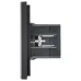 FORTE&PIANO Розетка USB A+C 3,1А FP650M металл шампань