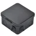 Коробка расп. КМ41256 100х100х50мм о/к IP54 8 вв. черная IEK