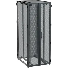 by ZPAS Шкаф серверный 19'' 47U 800х1000 двухстворчатые перфорированные двери черный РФ